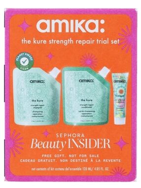 NEW ~ AMIKA THE KURE BEAUTY INSIDER ~ Amika x Sephora The Kure Strength Repair